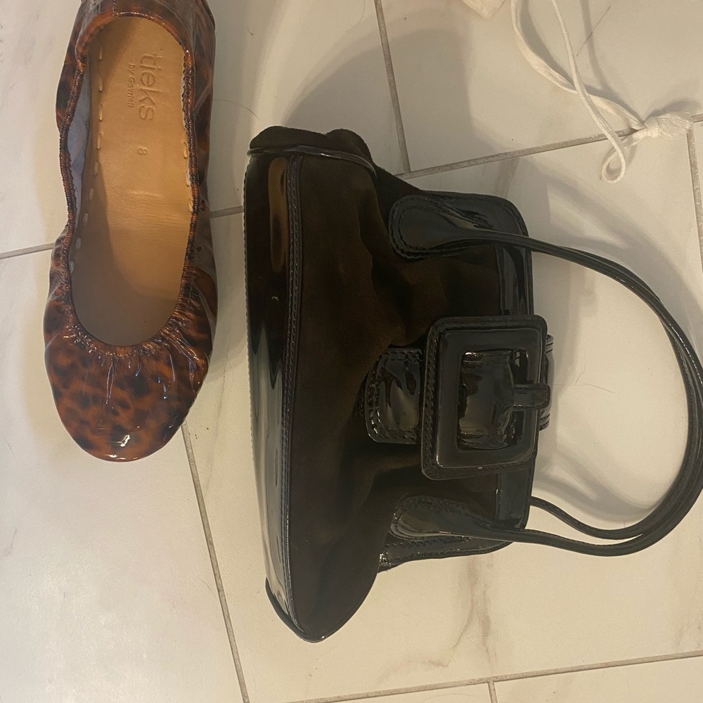 Dark brown Banana Republic Purse